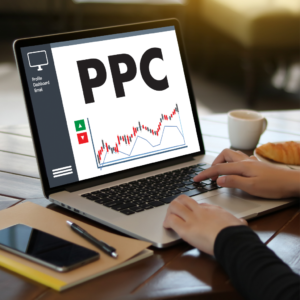 PPC showing on a laptop